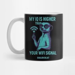 My IQ Is Higher Than Your WiFi Signal Mug
